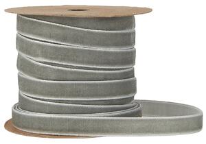 Sametová stuha na špulce Grey – 10 m