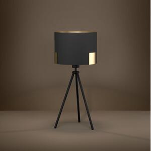 Eglo 39965 - Stolní lampa TORTOLA 1xE27/40W/230V černá/zlatá