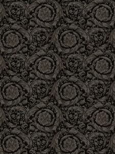 A.S. Création | Vliesová tapeta na zeď Versace 6 79135-2 | 0,53 x 10,05 m | černá, šedá