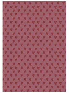 Balicí papír Desert Rose Hearts – 5 m