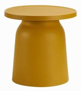HowHomely Konferenční stolek OTTO 46 cm žlutý