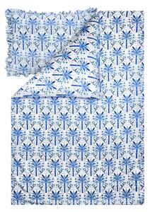 Livarno® Ložní povlečení z mikrovláknitého saténu, 140 x 200 cm, 70 x 90 cm (palmy) (100407454003)