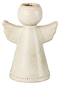 Keramický svícen Angel Cream Large