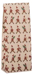 Papírový sáček Santa's Helpers 30,5 cm – set 5 ks