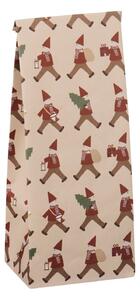 Papírový sáček Santa's Helpers 22,5 cm – set 5 ks