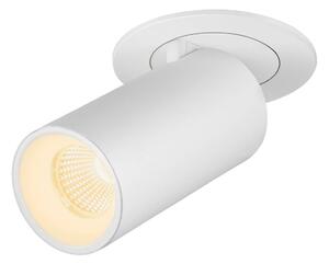 LA 1006949 NUMINOS® PROJECTOR S stropní zápustné svítidlo, 3000 K, 20°, válcové, bílé/bílé - BIG WHITE (SLV)