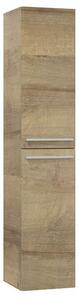 EBS Urban Skříňka vysoká 35x170 cm L/P dub riviera-madlo bíla mat URBANV35DRB