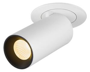 LA 1006954 NUMINOS® PROJECTOR S stropní zápustné svítidlo, 3000 K, 55°, válcové, bílé/černé - BIG WHITE (SLV)