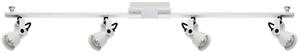 Eglo 33286 - LED Bodové svítidlo 4xGU10/4,5W/230V bílá