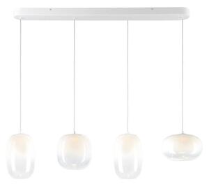 LED Lustr na lanku VASO LED/15W/230V bílá
