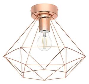 Eglo 79256 - Stropní svítidlo BYRON 1xE27/60W/230V měděná