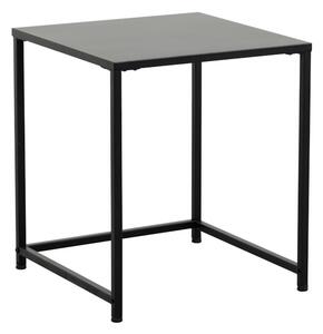 Odkládací stolek DURA STEEL 46 CM černý kov Nábytek | Doplňkový nábytek | Odkládací stolky