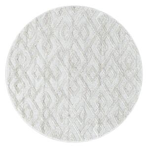 Krémový kulatý koberec ø 80 cm Pisa – Ayyildiz Carpets