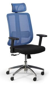 Kancelářská židle CROSS, modrá