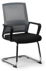 Konferenční židle LOW, šedá