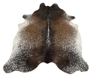 Koberec kusový hovězí kůže 2,7 m2, hnědobílá 1001