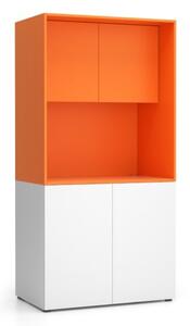 Kuchyňka NIKA bez vybavení 1000 x 600 x 2000 mm, oranžová