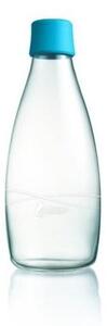 Světlemodrá skleněná lahev ReTap s doživotní zárukou, 500 ml