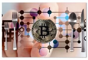 Sablio Prostírání Bitcoin: 40x30cm
