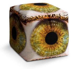 Sablio Taburet Cube Oko - 40x40x40 cm