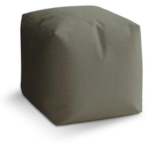 Sablio Taburet Cube Prairie Dust - 40x40x40 cm