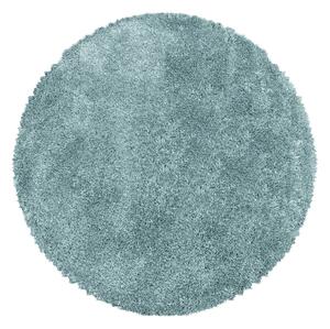 Modrý kulatý koberec ø 80 cm Fluffy – Ayyildiz Carpets