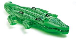 INTEX Nafukovací krokodýl s úchyty, 203 x 114 cm