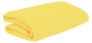 AKCE Jersey prostěradlo EKONOM 90x200 ŽLUTÉ