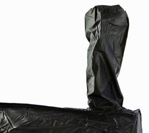 Ochranný obal na gril SMOKER - černý cca 180 x 70 x 104 cm