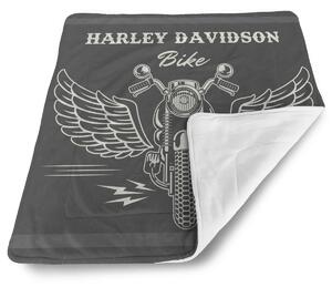 Sablio Deka pro miminko Harley-Davidson S křídly - 80x100 cm