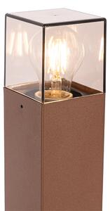 Chytrá stojací venkovní lampa rezavě hnědá 50 cm včetně WiFi P45 - Dánsko