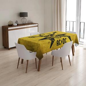 Sablio Ubrus ACDC Lebka - 90x90 cm