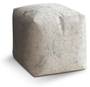 Sablio Taburet Cube Vintage patina - 50x50x50 cm