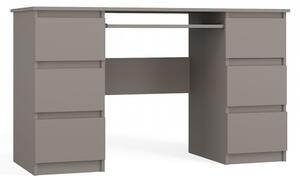 TP Living Psací stůl KUBA 130 cm caffe latté