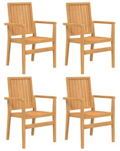 5dílný zahradní jídelní set masivní teakové dřevo
