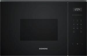 Vestavná mikrovlnná trouba Siemens černá BF525LMB1