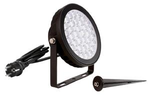 IMPR 843521 Deko-Light bodové svítidlo se zápichem, RF-smart, 230V, 25W, RGB+CCT, 2700-6500K, IP65 černá - LIGHT IMPRESSIONS