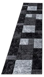 Tmavě šedý běhoun 80x300 cm Hawaii – Ayyildiz Carpets
