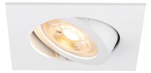 LA 1007371 NEW TRIA® 68 stropní vestavné svítidlo, čtvercové, max. 10W GU10, bílá - BIG WHITE (SLV)