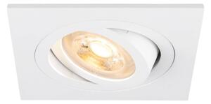 LA 1007377 NEW TRIA® 75 stropní vestavné svítidlo, čtvercové, max. 10W GU10, bílá - BIG WHITE (SLV)