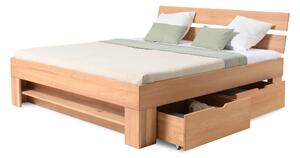 Buková masivní postel Sofi 180 x200 cm, VÝPRODEJ SKLADOVÝCH ZÁSOB (výběr více velikostí)