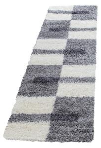 Šedý běhoun 80x250 cm Gala – Ayyildiz Carpets