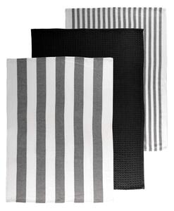 Bavlněné utěrky v sadě 3 ks 51x74 cm Marra – Tiseco Home Studio