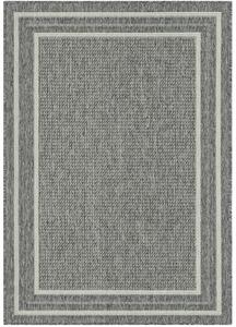 Breno Kusový koberec CASA 603 silver, 80x150 cm, Stříbrná/Šedá