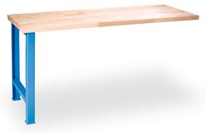 Pracovní deska pro dílenské pracovní stoly z bukové spárovky, 1500x685x40 mm