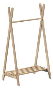 Dětský věšák z dubového dřeva v přírodní barvě 74x132 cm Forrest – Vipack