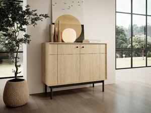 Komoda Japandi K104 Barva: Dub Linea