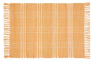 RUČNĚ TKANÝ KOBEREC, 60/90 cm, oranžová Boxxx - Vlněné koberce