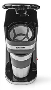 Butler - Kávovar na jeden hrnek 0,4 l s cestovním hrnkem 750W/230V nerez/černá