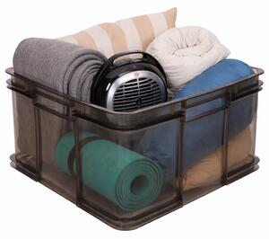 Keeeper Úložný box pro domácnost i dílnu, BRUNO XXL, 54L, 52 x 43 x 28 cm, kouřový